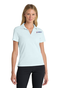 Liberty Beverage Nike Women's Dri-FIT Micro Pique 2.0 Polo - Blue Tint