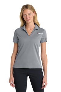 Liberty Beverage Nike Women's Dri-FIT Micro Pique 2.0 Polo - Cool Grey