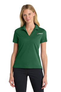 Liberty Beverage Nike Women's Dri-FIT Micro Pique 2.0 Polo - Gorge Green