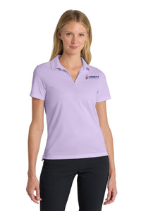 Liberty Beverage Nike Women's Dri-FIT Micro Pique 2.0 Polo - Urban Lilac