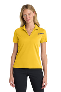 Liberty Beverage Nike Women's Dri-FIT Micro Pique 2.0 Polo - Varsity Maize