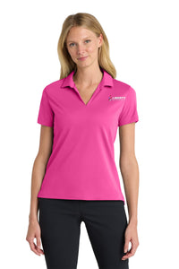 Liberty Beverage Nike Women's Dri-FIT Micro Pique 2.0 Polo - Vivid Pink