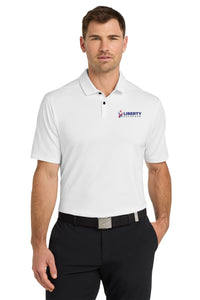 Liberty Beverage Nike Dri-FIT Vapor Polo - White