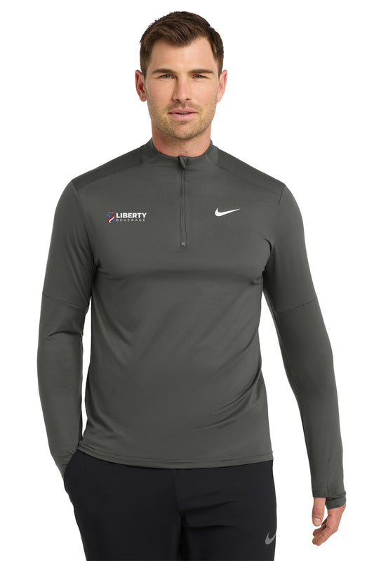 Liberty Beverage Nike Dri-FIT Element 1/2-Zip Top - Anthracite