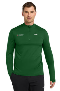 Liberty Beverage Nike Dri-FIT Element 1/2-Zip Top - Dark Green