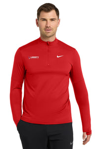 Liberty Beverage Nike Dri-FIT Element 1/2-Zip Top - Scarlet
