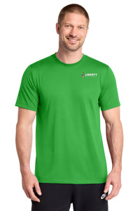 Liberty Beverage Nike Swoosh Sleeve rLegend Tee - Apple Green