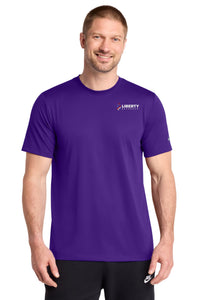 Liberty Beverage Nike Swoosh Sleeve rLegend Tee - Court Purple