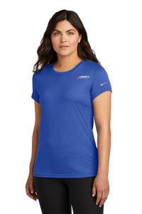 Liberty Beverage Nike Women's Swoosh Sleeve rLegend Tee - Game Royal