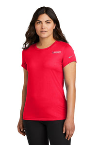 Liberty Beverage Nike Women's Swoosh Sleeve rLegend Tee - University Red