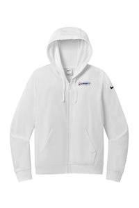 Liberty Beverage Nike Women's Club Fleece Sleeve Swoosh Full-Zip Hoodie