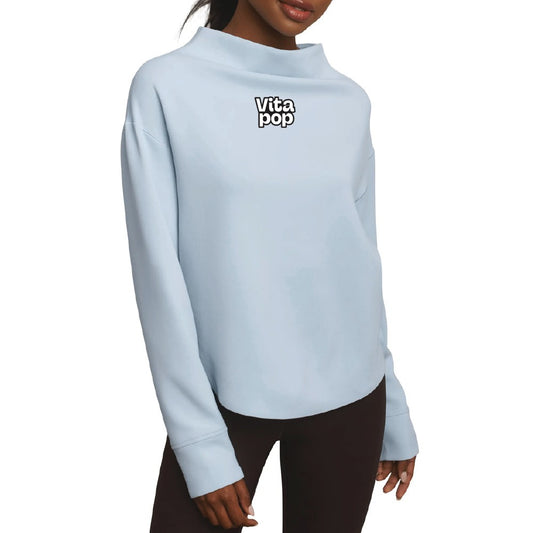 Vita Pop Rhone Dreamglow Funnel Neck Pullover Sweatshirt