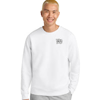 Vita Pop Stanley/Stella Unisex Roller Crewneck Sweatshirt - White