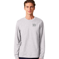 Vita Pop Stanley/Stella Unisex Creator 2.0 Long Sleeve Tee - Cool Heather Grey