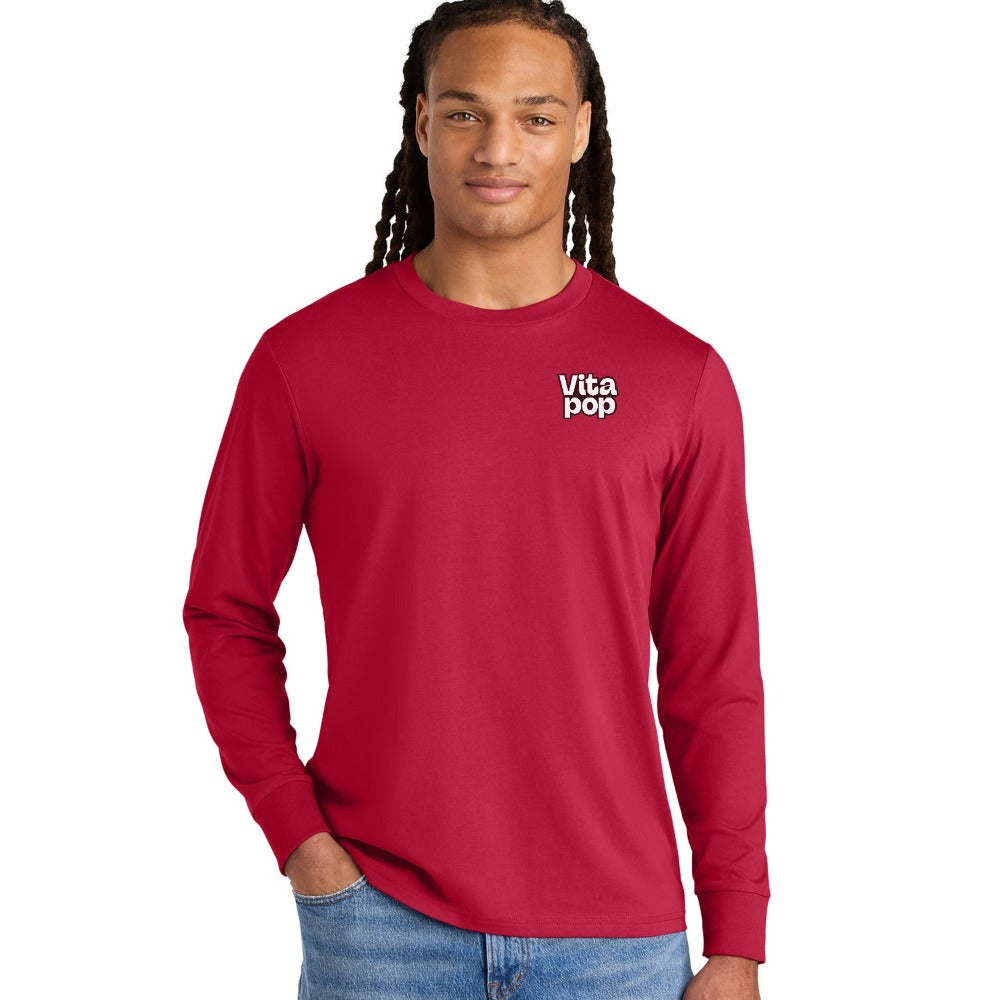 Vita Pop Stanley/Stella Unisex Creator 2.0 Long Sleeve Tee - Red